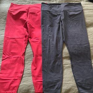 Lot of 2 Banana Republic High-Rise 7/8 Length Leggings